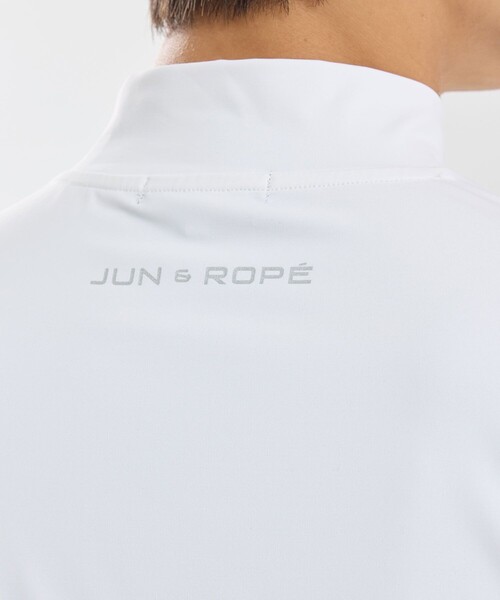JONES（ジョーンズ）の「【JONESコラボ】半袖モックネックシャツ（Tシャツ/カットソー・レディース・ホワイト/ブラック・XL/M/L/S）」の11枚目の写真