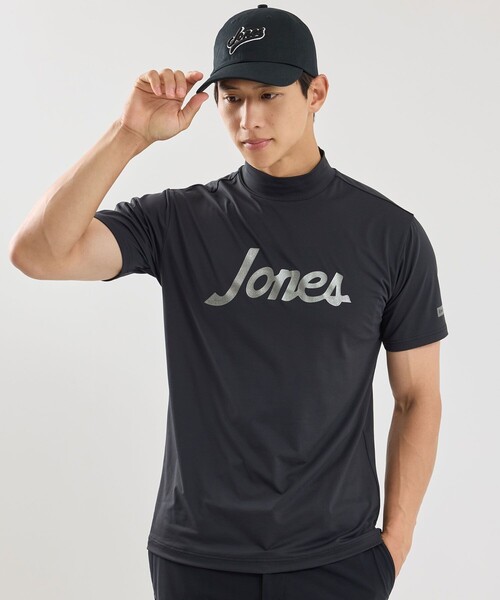 JONES（ジョーンズ）の「【JONESコラボ】半袖モックネックシャツ（Tシャツ/カットソー・レディース・ホワイト/ブラック・XL/M/L/S）」の12枚目の写真
