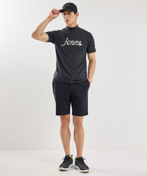 JONES（ジョーンズ）の「【JONESコラボ】半袖モックネックシャツ（Tシャツ/カットソー・レディース・ホワイト/ブラック・XL/M/L/S）」の16枚目の写真