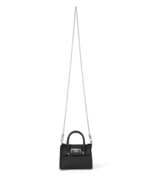 DEINET（ダイニット）の「JELLY CHAIN MINI BAG IN BLACK（ショルダーバッグ）」