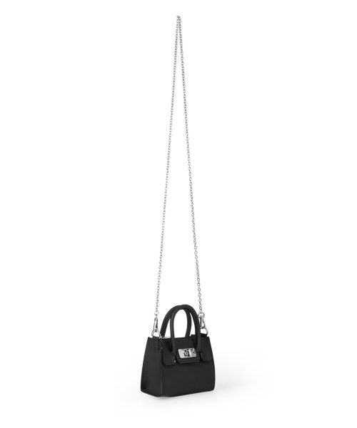 DEINET(ダイニット)の「JELLY CHAIN MINI BAG IN BLACK(ショルダーバッグ・レディース・その他・FREE)」の2枚目の写真