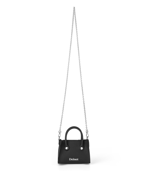 DEINET(ダイニット)の「JELLY CHAIN MINI BAG IN BLACK(ショルダーバッグ・レディース・その他・FREE)」の3枚目の写真