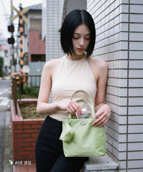 MASMARULEZ（マスマルールズ）の「[INT] [Pouch Set] Lena shoulder bag_Lime mint（ショルダーバッグ・レディース・その他・FREE）」の2枚目の写真