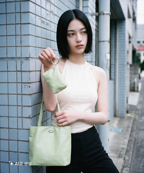 MASMARULEZ（マスマルールズ）の「[INT] [Pouch Set] Lena shoulder bag_Lime mint（ショルダーバッグ・レディース・その他・FREE）」の4枚目の写真