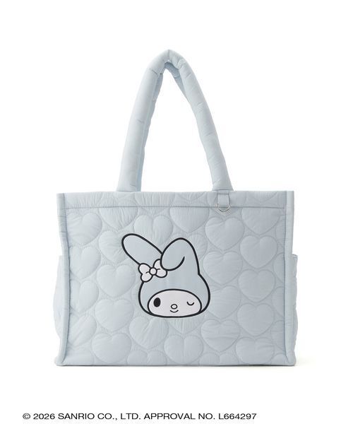 サンリオハウス キルティングトートバッグ ブルー sanrio house sanrio house｜サンリオハウス（レディース）のバッグ（ブルー