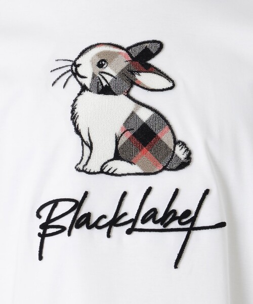 BLACK LABEL CRESTBRIDGE（ブラックレーベル・クレストブリッジ）の「クレストブリッジラビットグラフィックTシャツ（Tシャツ/カットソー・メンズ・ブラック/オフホワイト・S/XL/M/L）」の7枚目の写真