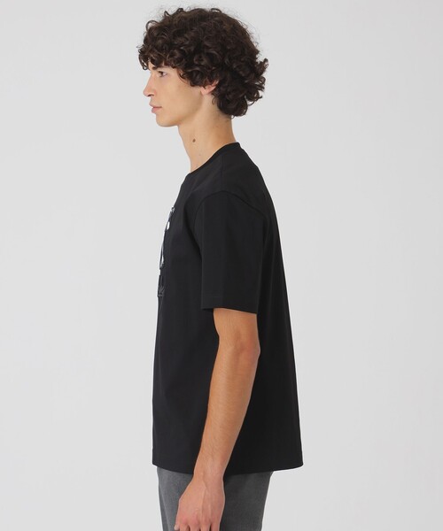 BLACK LABEL CRESTBRIDGE（ブラックレーベル・クレストブリッジ）の「クレストブリッジラビットグラフィックTシャツ（Tシャツ/カットソー・メンズ・ブラック/オフホワイト・S/XL/M/L）」の11枚目の写真