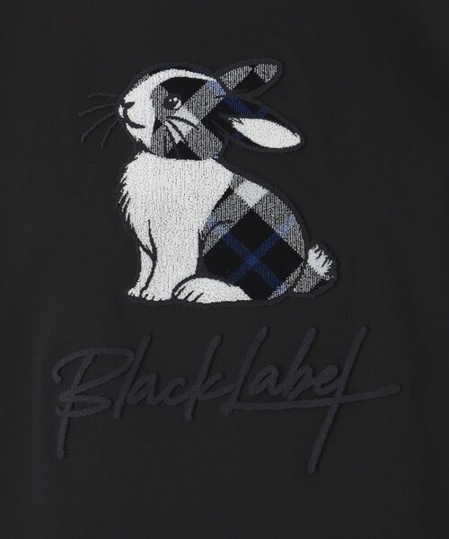 BLACK LABEL CRESTBRIDGE（ブラックレーベル・クレストブリッジ）の「クレストブリッジラビットグラフィックTシャツ（Tシャツ/カットソー・メンズ・ブラック/オフホワイト・S/XL/M/L）」の13枚目の写真