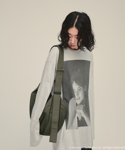 eL(エル)の「【eL】Muse Tee LS/872773(Tシャツ/カットソー・レディース・オフホワイト/グレー・FREE)」の16枚目の写真