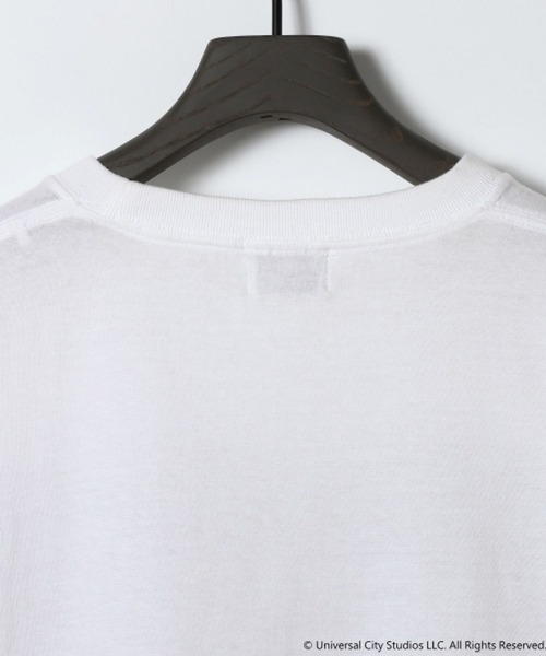 eL(エル)の「【eL】Muse Tee LS/872773(Tシャツ/カットソー・レディース・オフホワイト/グレー・FREE)」の4枚目の写真