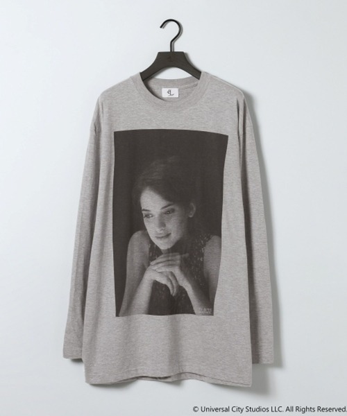 eL(エル)の「【eL】Muse Tee LS/872773(Tシャツ/カットソー・レディース・オフホワイト/グレー・FREE)」の7枚目の写真