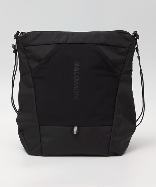 SHIPS(シップス)の「SALOMON: ACS PACKABLE TOTE BAG(トートバッグ・メンズ・ベージュ/ブラック・ONE SIZE)」の2枚目の写真