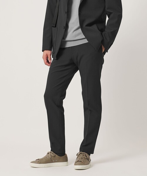 UNITED ARROWS(ユナイテッドアローズ)の「SPORTEX ノープリーツ テーパードパンツ UA COZY ウォッシャブル 2WAYストレッチ 撥水(スラックス・メンズ・ブラック・L/XL/M)」の3枚目の写真
