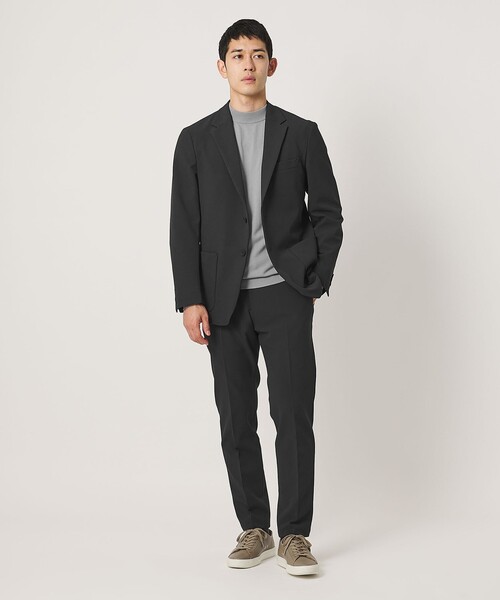 UNITED ARROWS(ユナイテッドアローズ)の「SPORTEX ノープリーツ テーパードパンツ UA COZY ウォッシャブル 2WAYストレッチ 撥水(スラックス・メンズ・ブラック・L/XL/M)」の5枚目の写真