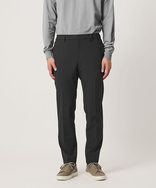 UNITED ARROWS(ユナイテッドアローズ)の「SPORTEX ノープリーツ テーパードパンツ UA COZY ウォッシャブル 2WAYストレッチ 撥水(スラックス・メンズ・ブラック・L/XL/M)」の6枚目の写真