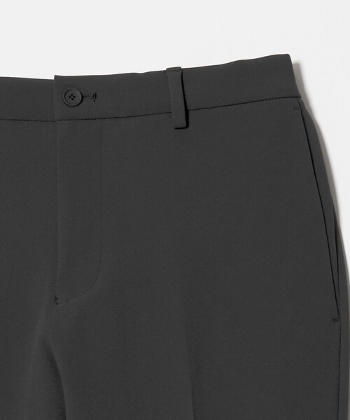 UNITED ARROWS(ユナイテッドアローズ)の「SPORTEX ノープリーツ テーパードパンツ UA COZY ウォッシャブル 2WAYストレッチ 撥水(スラックス・メンズ・ブラック・L/XL/M)」の19枚目の写真