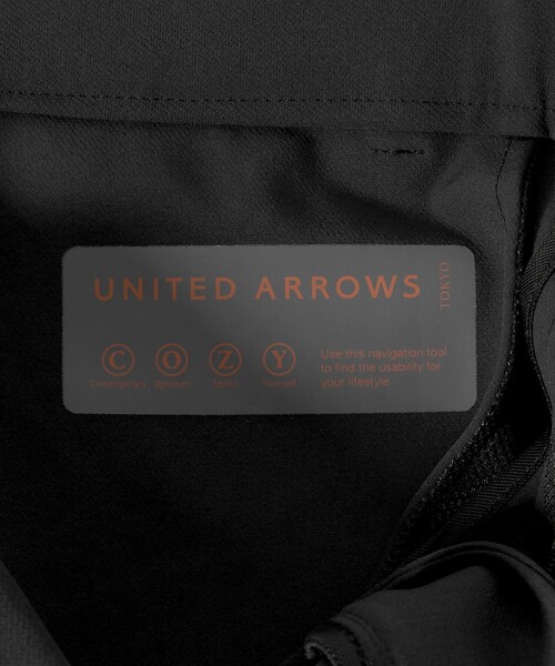 UNITED ARROWS(ユナイテッドアローズ)の「SPORTEX ノープリーツ テーパードパンツ UA COZY ウォッシャブル 2WAYストレッチ 撥水(スラックス・メンズ・ブラック・L/XL/M)」の14枚目の写真