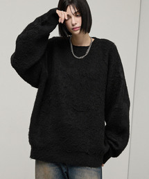 Alfred Alex | 【Alfred Alex】Mohair-Like Shaggy Knit / モヘアライク ルーズシャギーニット(ニット/セーター)