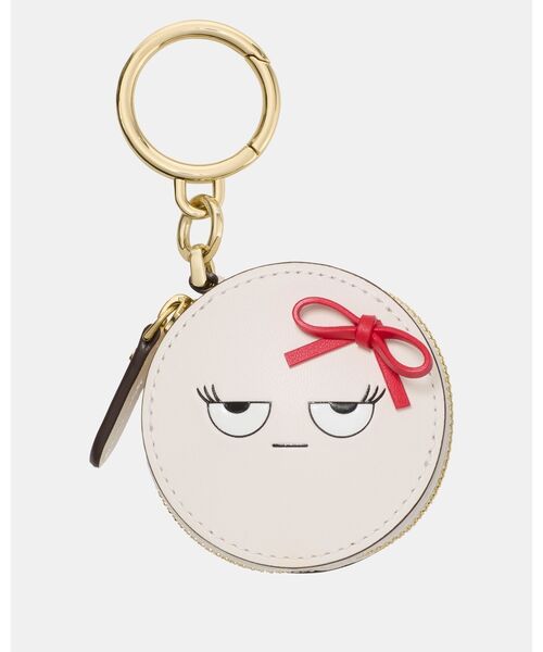 kate spade new york(ケイトスペード ニューヨーク)の「モンスターズ ボビー ミニ ポーチ バッグ チャーム(コインケース・レディース・ベージュ・ONESIZE)」の2枚目の写真