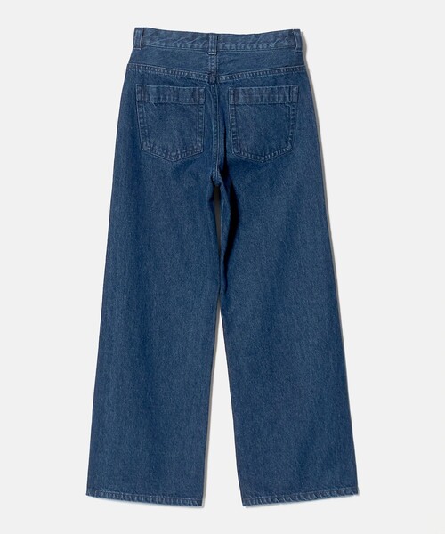 BEAUTY&YOUTH UNITED ARROWS(ビューティーアンドユースユナイテッドアローズ)の「コットンブレンド デニムフレアパンツ(デニムパンツ・レディース・ネイビー・XS/S/M)」の2枚目の写真