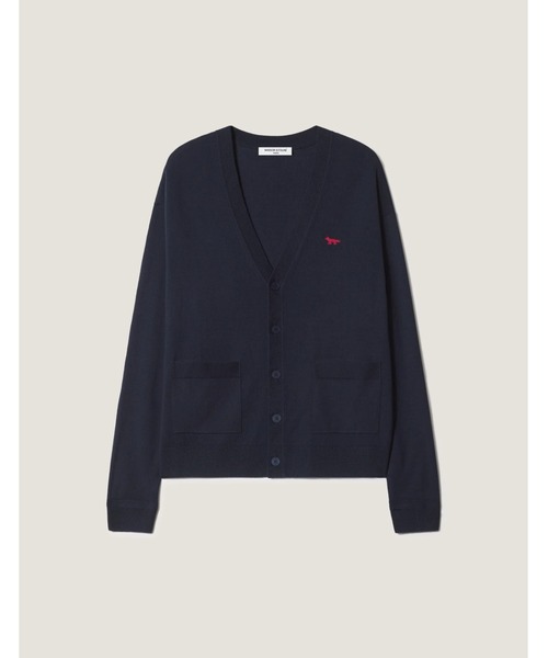 Maison Kitsune(メゾンキツネ)の「RED PROFILE FOX COMFORT CARDIGAN(カーディガン/ボレロ・メンズ・ネイビー・XL/L/M/S/XS)」の2枚目の写真