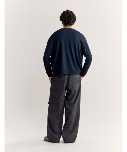 Maison Kitsune(メゾンキツネ)の「RED PROFILE FOX COMFORT CARDIGAN(カーディガン/ボレロ・メンズ・ネイビー・XL/L/M/S/XS)」の5枚目の写真