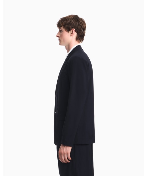 EMPORIO ARMANI(エンポリオアルマーニ)の「<オンライン限定>【エンポリオ アルマーニ】ビスコースツイル ブレザー CAPSULE TRAVEL ESSENTIAL(テーラードジャケット・メンズ・ネイビー・46/48/50/52)」の3枚目の写真