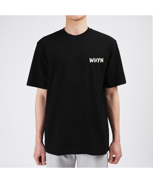WHYN(ワイエヌ)の「グリーンカーキ 半袖Tシャツ F03BRD_WBX10969(Tシャツ/カットソー・メンズ・ブルー/ホワイト/ブラック/グレー系その他・S/XL/L/M)」の3枚目の写真