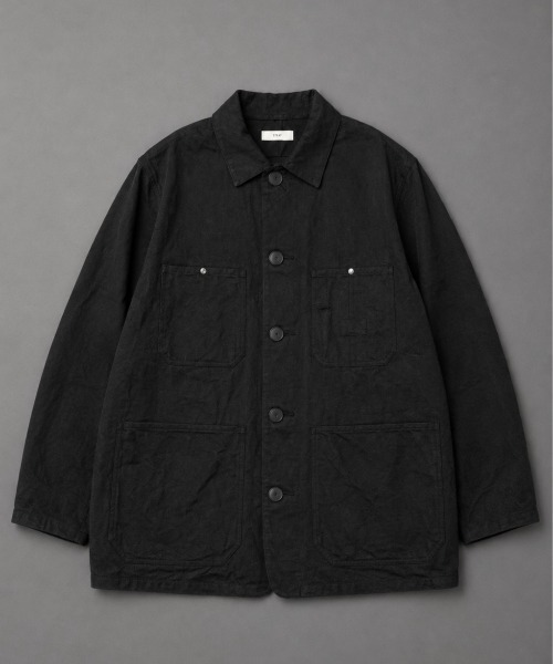 CONZ(コンズ)の「RAILROAD JACKET(ブルゾン・メンズ・ブラック・M/LARGE)」の1枚目の写真