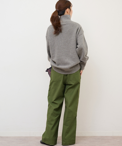 JOURNAL STANDARD relume(ジャーナルスタンダード レリューム)の「《追加》ウールカシミヤハイネックプルオーバー(ニット/セーター・レディース・ホワイト/チャコールグレー/ネイビー/ピンク・FREE)」の9枚目の写真