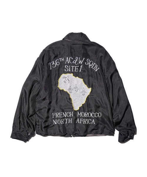 TOWNCRAFT(タウンクラフト)の「TOWNCRAFT / タウンクラフト SILK ROCKABILLY BLOUSON シルク ロカビリーブルゾン(ブルゾン・メンズ・ブラウン/ブラック/チャコールグレー・LARGE/MEDIUM)」の18枚目の写真