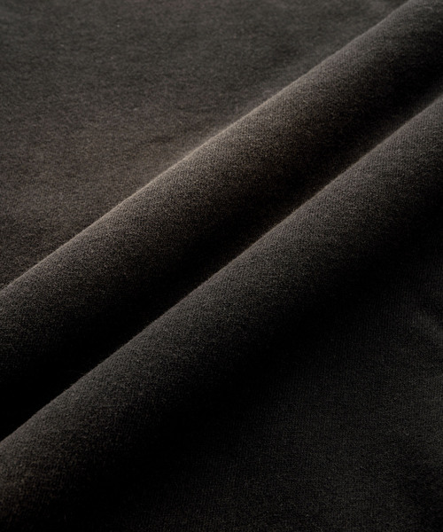 SERACE（セラス）の「【SERACE】HEAVY WEIGHT DRAW CORD SHORT DOUBLE ZIP HOODIE / ヘビーウェイトドローコードショートダブルジップフーディー（パーカー・メンズ・杢グレー/ブラック系/チャコールグレー・L/S/M）」の22枚目の写真
