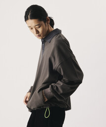 Firsthand（ファーストハンド）の「Firsthand/ファーストハンド リラックスフィット スピンドル スナップポロ スウェット【限定展開】（スウェット）」