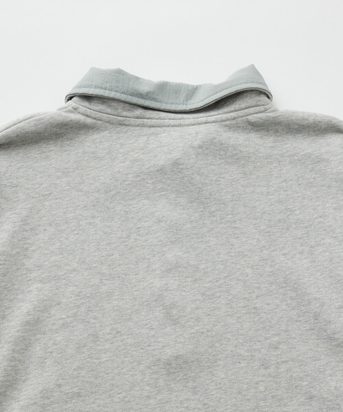 Firsthand(ファーストハンド)の「Firsthand/ファーストハンド リラックスフィット スピンドル スナップポロ スウェット【限定展開】(スウェット・メンズ・ライトブルー/チャコールグレー/グレー/ブラック・LARGE/MEDIUM)」の18枚目の写真