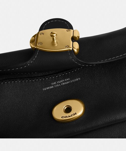 COACH（コーチ）の「ソフト タビー ショルダー バッグ 20（ショルダーバッグ・レディース・ブラック系その他・ONE）」の10枚目の写真