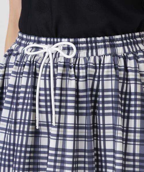 PEARLY GATES(パーリーゲイツ)の「【PEARLY GATES】Peストレッチトリコットメッシュスカート <チェック柄> (WOMENS)(スカート・レディース・グレー系その他・SMALL/MEDIUM)」の7枚目の写真
