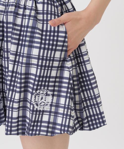 PEARLY GATES(パーリーゲイツ)の「【PEARLY GATES】Peストレッチトリコットメッシュスカート <チェック柄> (WOMENS)(スカート・レディース・グレー系その他・SMALL/MEDIUM)」の8枚目の写真