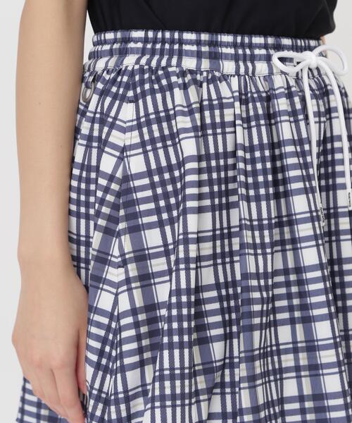 PEARLY GATES(パーリーゲイツ)の「【PEARLY GATES】Peストレッチトリコットメッシュスカート <チェック柄> (WOMENS)(スカート・レディース・グレー系その他・SMALL/MEDIUM)」の9枚目の写真