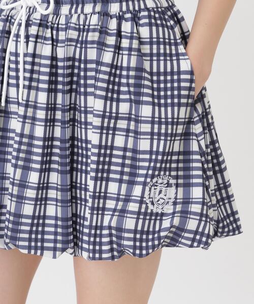 PEARLY GATES(パーリーゲイツ)の「【PEARLY GATES】Peストレッチトリコットメッシュスカート <チェック柄> (WOMENS)(スカート・レディース・グレー系その他・SMALL/MEDIUM)」の10枚目の写真