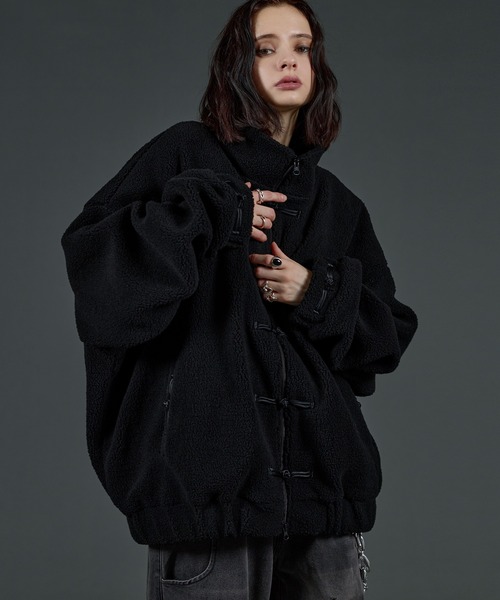 SMOOTH MELANGE WRAP COAT（その他アウター）｜WYM LIDNM（ウィム バイ
