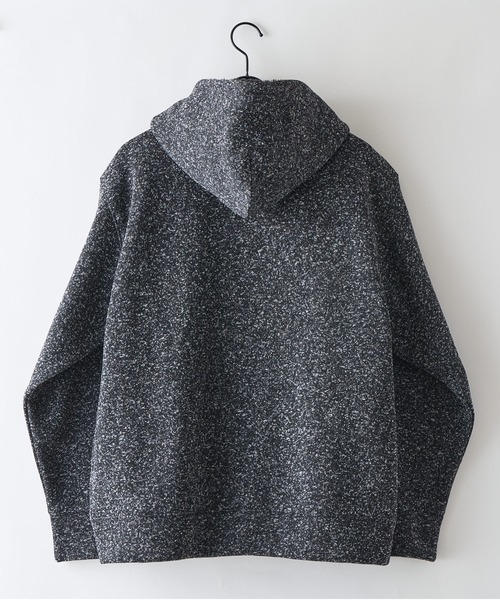 ragged mountain(ラギットマウンテン)の「【RAGGED MOUNTAIN/ラギットマウンテン】【ほどよい伸縮性としっかりとした保温性を兼ね備えた一着】BELKNAP 裏ボアニットフリースジップパーカー シャギーボア 保温 タウンユース アウトドア ルームウェア ユニセックス(パーカー・メンズ・グレー/ブラック・MEDIUM/LARGE/X-LARGE)」の12枚目の写真