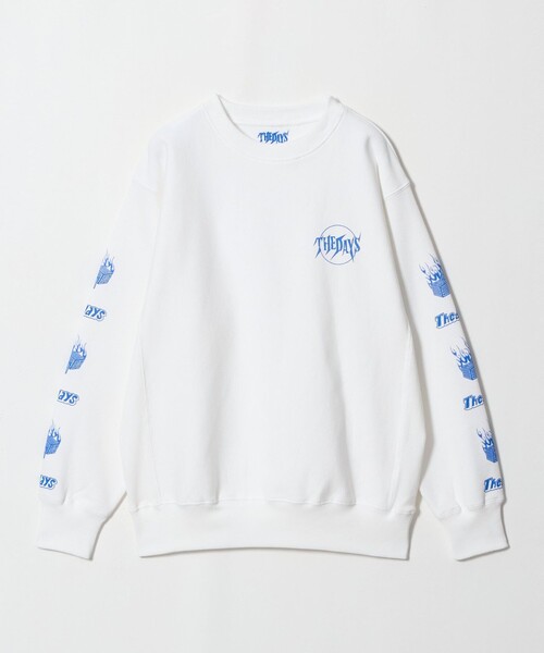 California General Store(California General Store)の「<THE DAYS × CGS.>プリント スウェット プルオーバー(Tシャツ/カットソー・メンズ・ネイビー/ホワイト・XL/L/M)」の1枚目の写真
