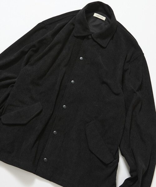 FREAK'S STORE(フリークスストア)の「限定展開 コーデュロイ コーチジャケット(ブルゾン・メンズ・ナチュラル/ブラウン/ブラック/チャコールグレー・MEDIUM/SMALL/LARGE)」の2枚目の写真