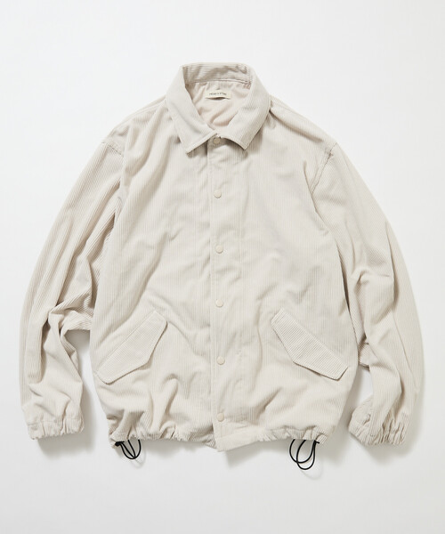 FREAK'S STORE(フリークスストア)の「限定展開 コーデュロイ コーチジャケット(ブルゾン・メンズ・ナチュラル/ブラウン/ブラック/チャコールグレー・MEDIUM/SMALL/LARGE)」の17枚目の写真
