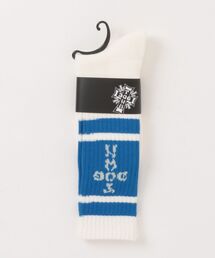 DOGTOWN（ドッグタウン）の「【DOGTOWN】CROSS LETTER line high socks DTS-010（ソックス/靴下）」