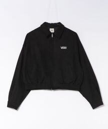 VANS ヴァンズ W EMBROIDERY ZIP BLOUSON アウター 126K3090701 ABC-MART限定 BLACK