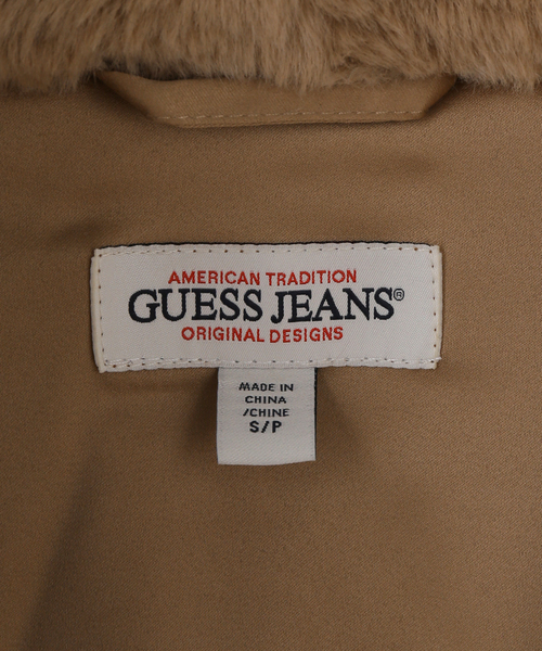 GUESS JEANS(ゲスジーンズ)の「GUESS JEANS / ゲス ジーンズ FUR HOODED BOMBER(その他アウター・レディース・ベージュ・SMALL)」の13枚目の写真
