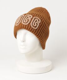ARKnets（アークネッツ）の「UGG / アグ：U CHUNKY CRAFTED RIB BEANIE：102345[DEA]（ニットキャップ/ビーニー）」