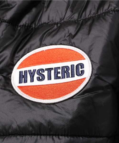 HYSTERIC GLAMOUR(ヒステリックグラマー)の「プリマロフトナイロンタフタ フーデッドJK(ダウンジャケット/コート・レディース・ネイビー/グレー/ブラック・SMALL/MEDIUM)」の13枚目の写真