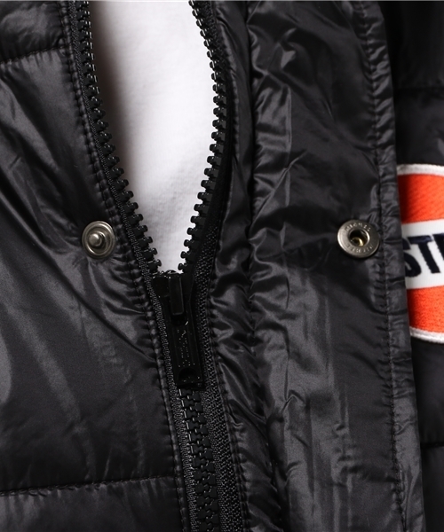 HYSTERIC GLAMOUR(ヒステリックグラマー)の「プリマロフトナイロンタフタ フーデッドJK(ダウンジャケット/コート・レディース・ネイビー/グレー/ブラック・SMALL/MEDIUM)」の5枚目の写真